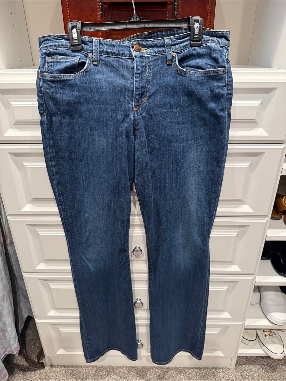 Joe's Jeans Curvy Bootcut Mid Blue Denim